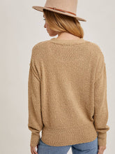 Load image into Gallery viewer, Taupe Button Down Cardigan
