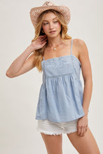 Load image into Gallery viewer, Embroidered Baby Doll Top
