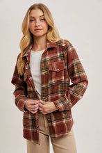 Load image into Gallery viewer, Button Down Plaid Shacket
