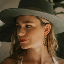 Load image into Gallery viewer, Hanging Fern Terrarium Earrings
