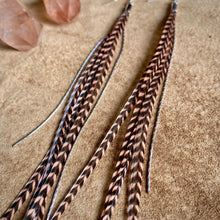 Load image into Gallery viewer, Boho Western Feather Earrings
