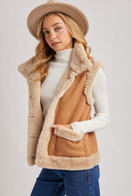 Load image into Gallery viewer, Faux Suede Vest BluIvy
