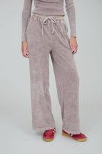 Load image into Gallery viewer, Washed Wide Leg Cozy Pants 
