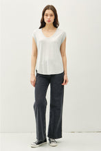 Load image into Gallery viewer, Grey Bamboo Modal Tee
