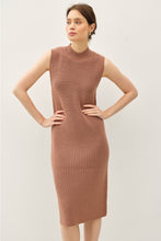 Load image into Gallery viewer, Mock Neck Sweater Dress
