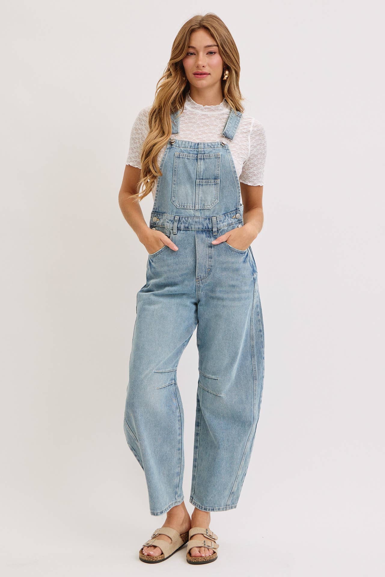 Barrel Leg Classic Overalls
