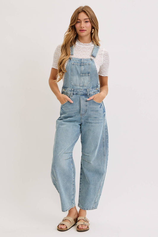 Barrel Leg Classic Overalls