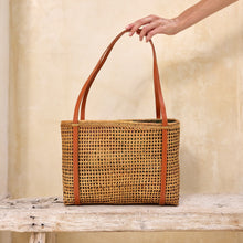 Load image into Gallery viewer, Ata Vine Open Weave Tote
