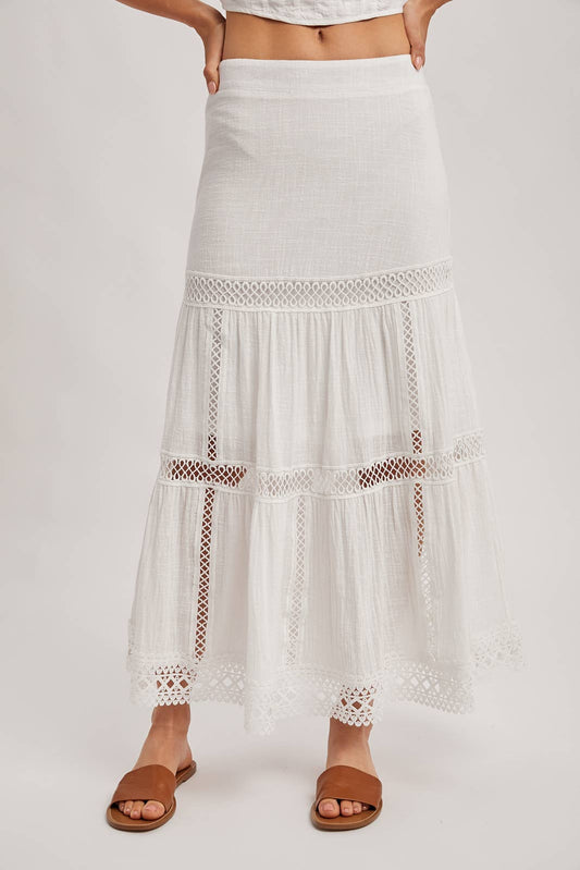 Bohemian Crochet Skirt 