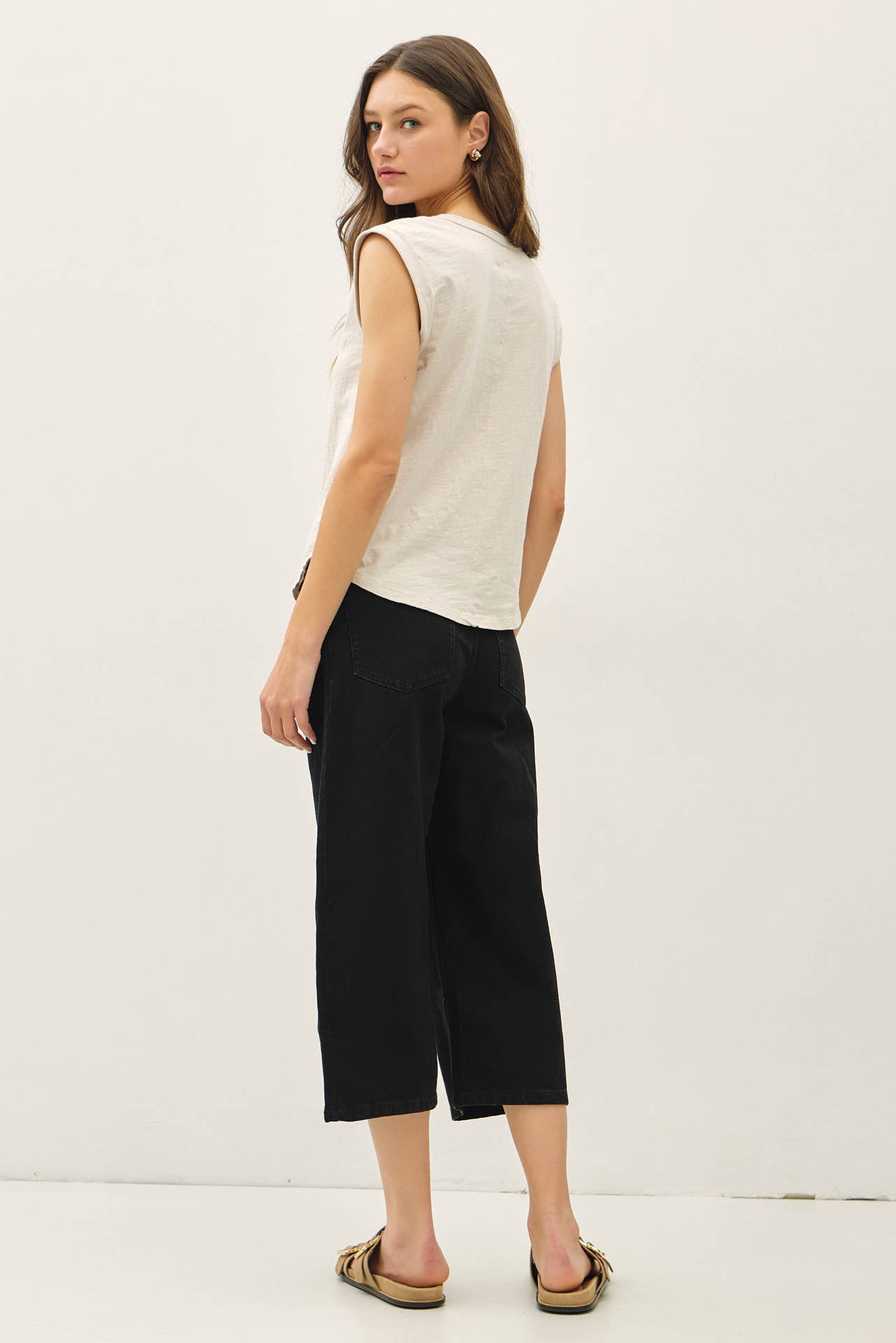 Stone Basic Cap Sleeve 