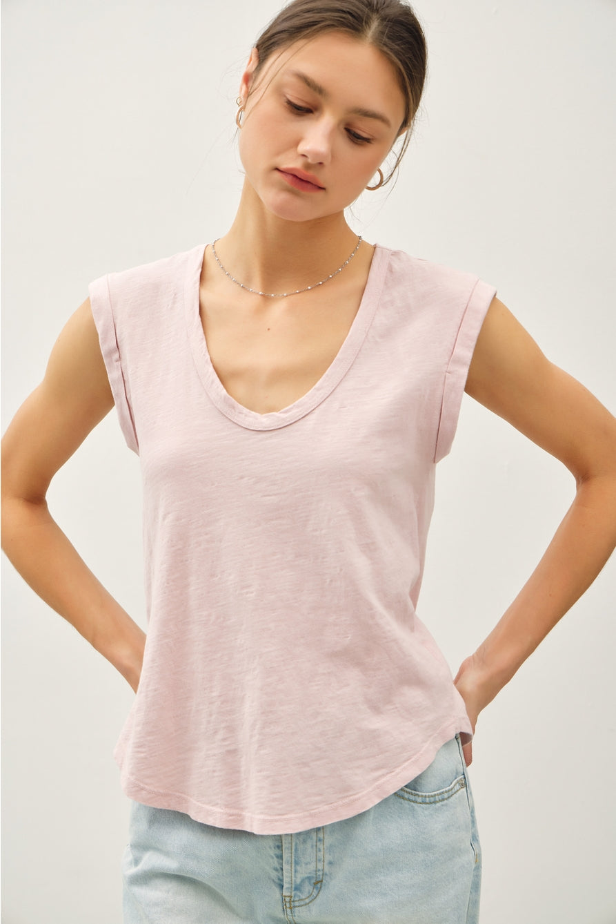 Basic Scoop Neck Top
