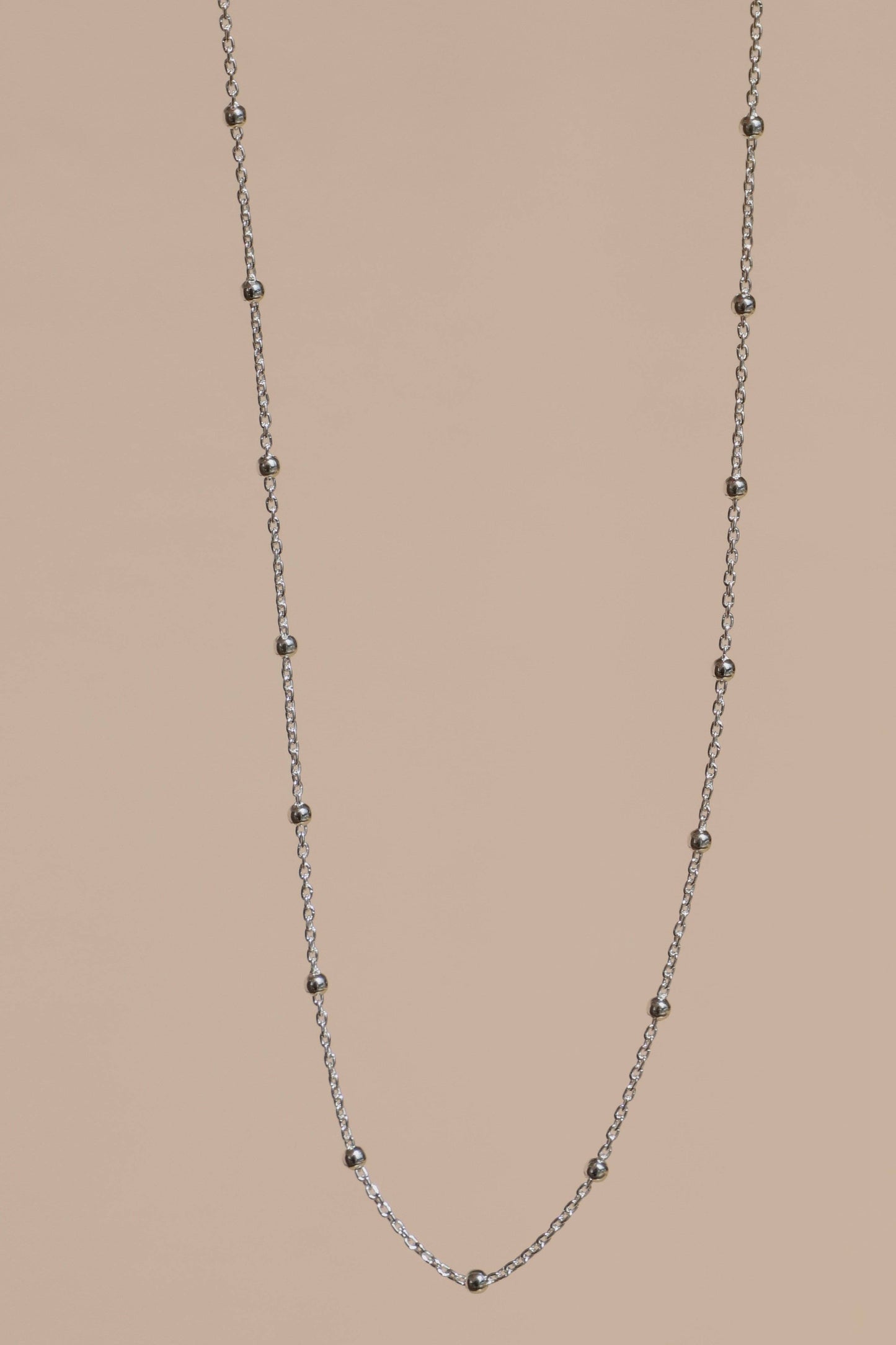 Sterling Silver Satellite Chain Necklace