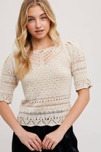 Load image into Gallery viewer, Boho Crochet Top
