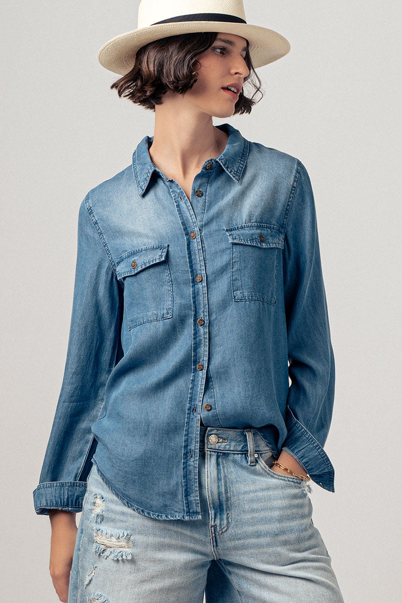 Tencel Chambray Shirt