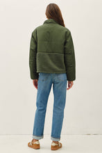 Load image into Gallery viewer, Reversible Sherpa Puffer Jacket
