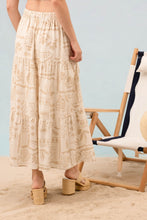Load image into Gallery viewer, Floral Tiered Midi Skirt
