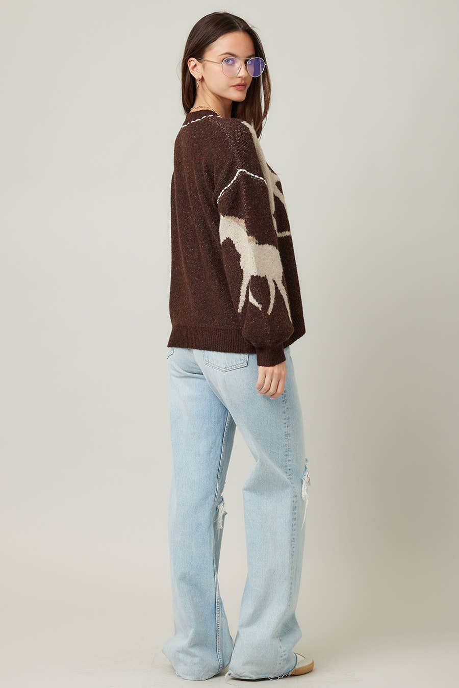 Chocolate Horse Cardigan