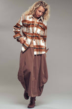 Load image into Gallery viewer, Plaid Button-Down Jacket
