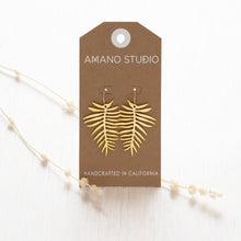 Load image into Gallery viewer, Areca Palm Earrings Amano Studio
