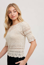 Load image into Gallery viewer, Boho Crochet Top
