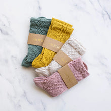 Load image into Gallery viewer, Honeycomb Tiepology Socks
