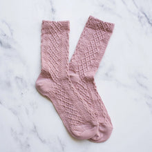 Load image into Gallery viewer, Honeycomb Tiepology Socks

